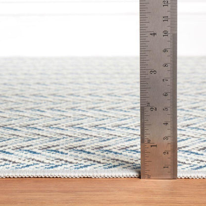 Rug - Machine Washable - Lowell Blue