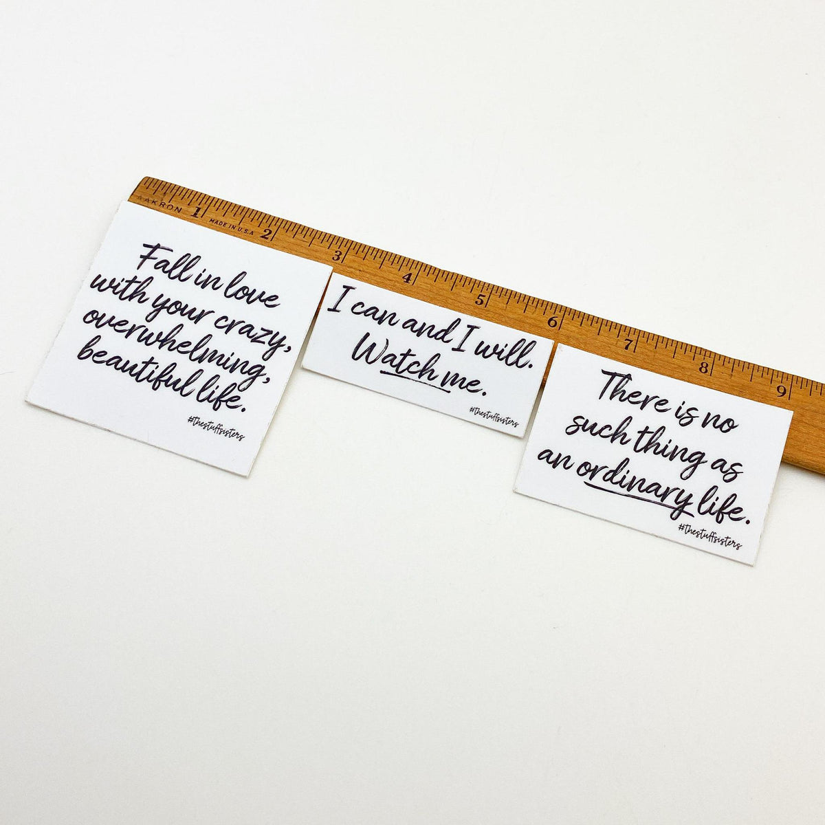 Sticker - "There is No Such Thing as an Ordinary Life..."