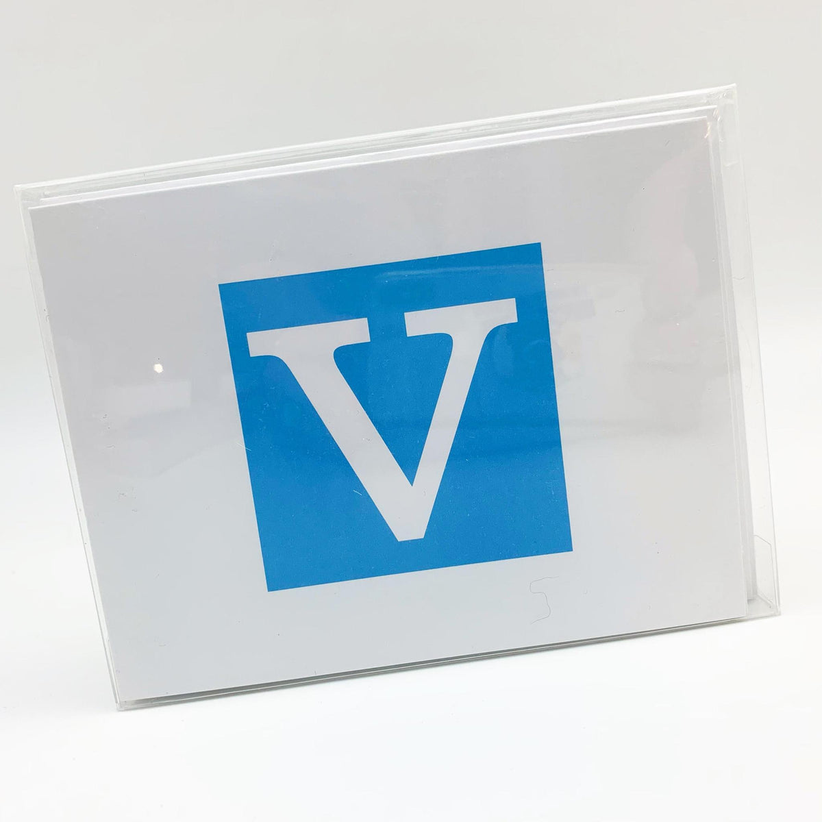 Card Set - Monogram Initial - 10-pack