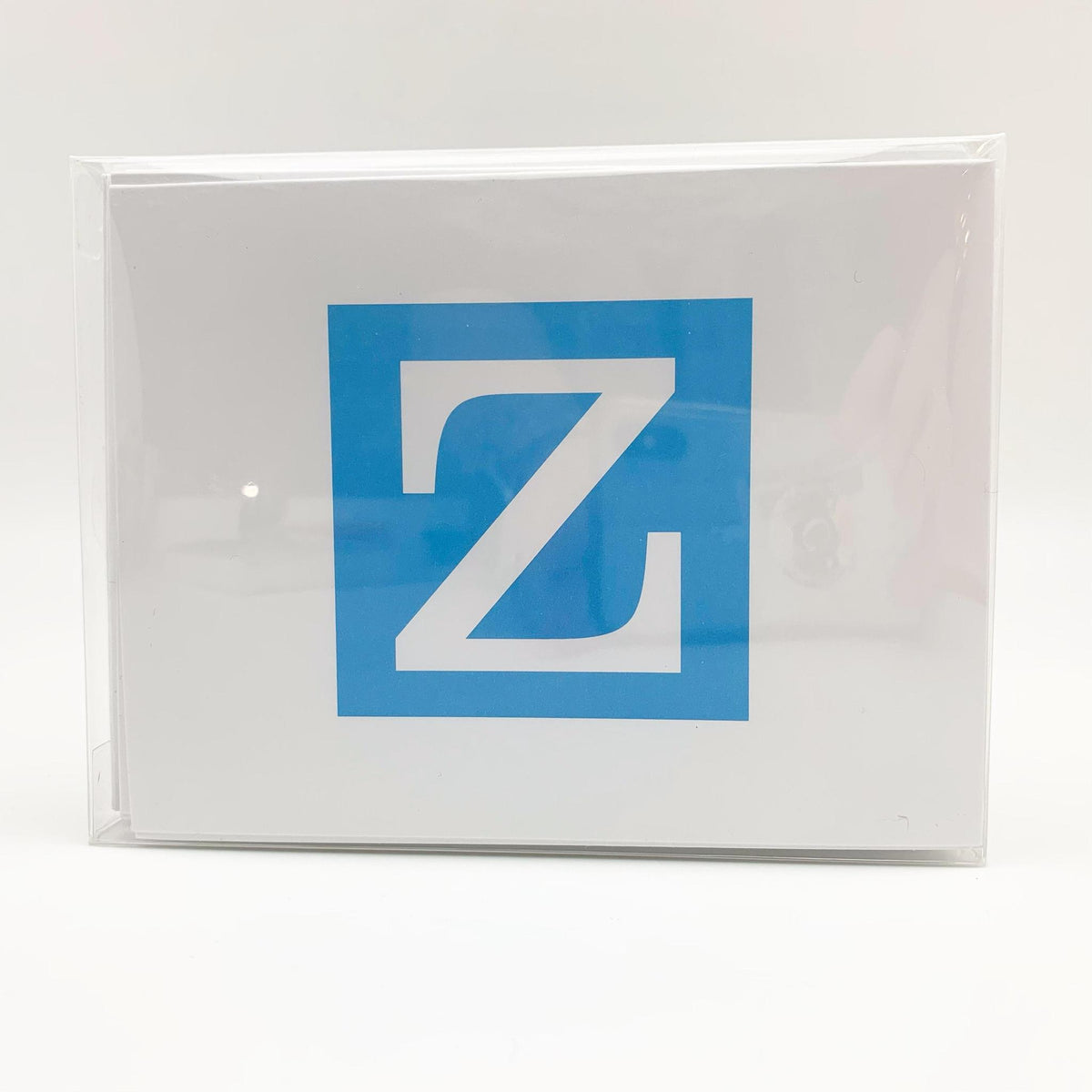 Card Set - Monogram Initial - 10-pack
