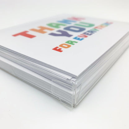 Card Set - "Thank You For Everything" - 10 pack