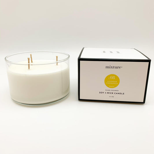 Candle - Lavender Lemongrass - 3 Wick