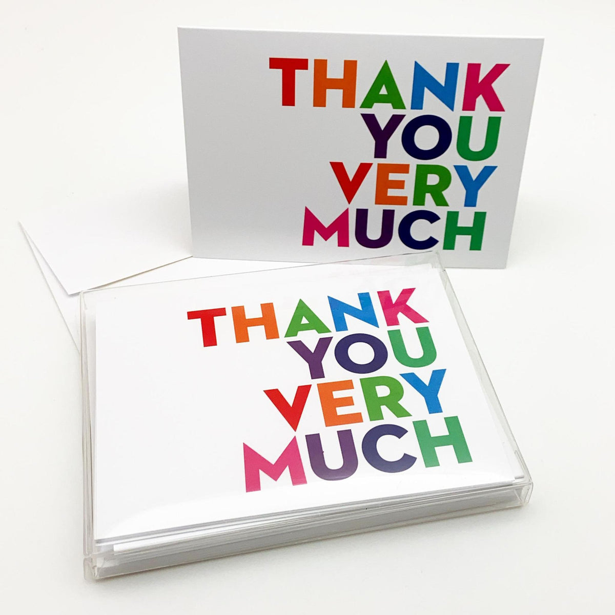 Card Set - "Thank You Very Much" - Pack of 10 - Printed
