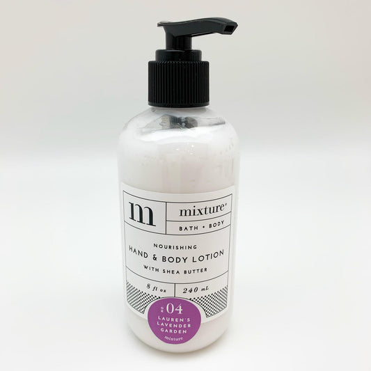 Hand Lotion - Lauren's Lavender Garden - 8 oz with Pump