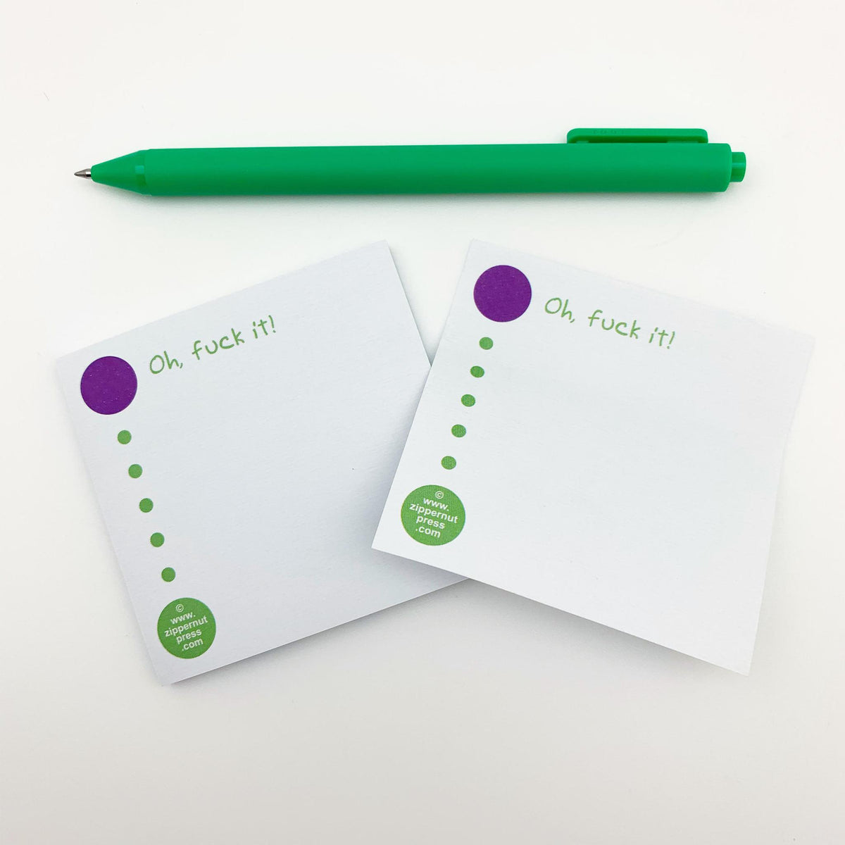 Sticky Pad - Snarky - Zippernut Press
