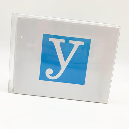 Card Set - Monogram Initial - 10-pack