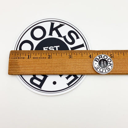 Sticker - Brookside Circle - Black and White