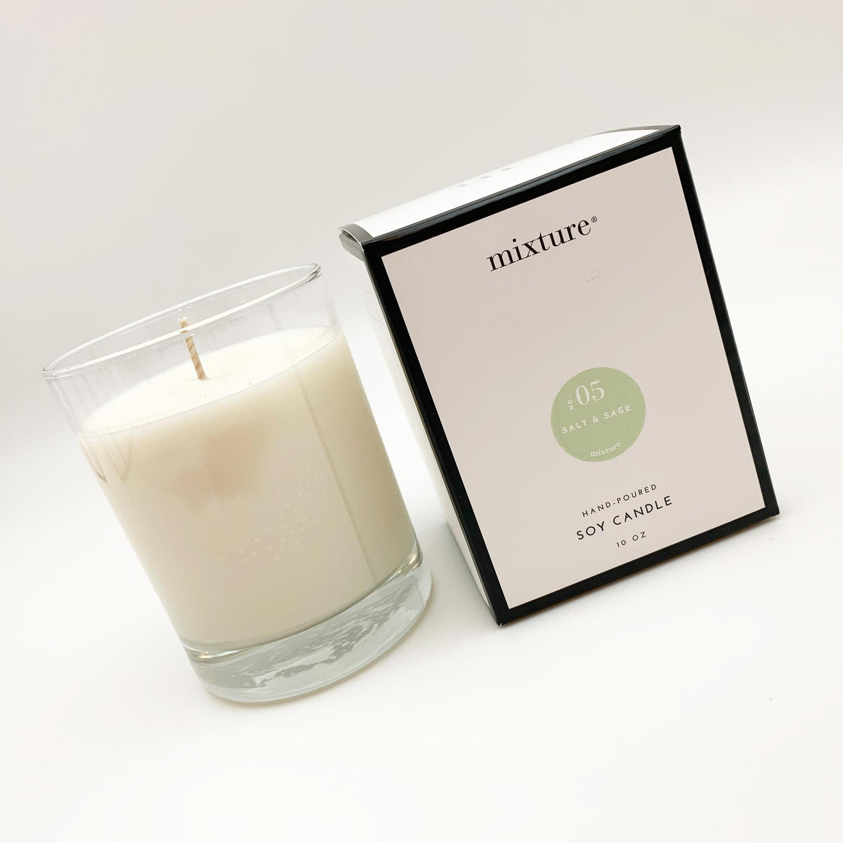 Candle - Salt & Sage - 10 oz