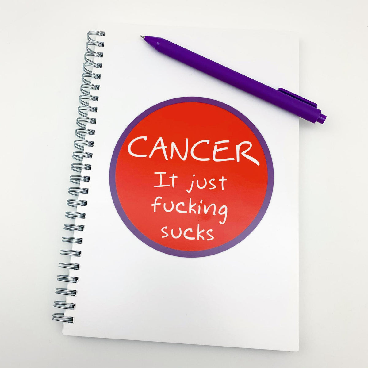 Journal - Cancer F*cking Sucks - Zippernut Press