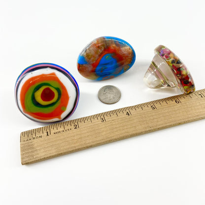 Ring - Resin Original - Handmade